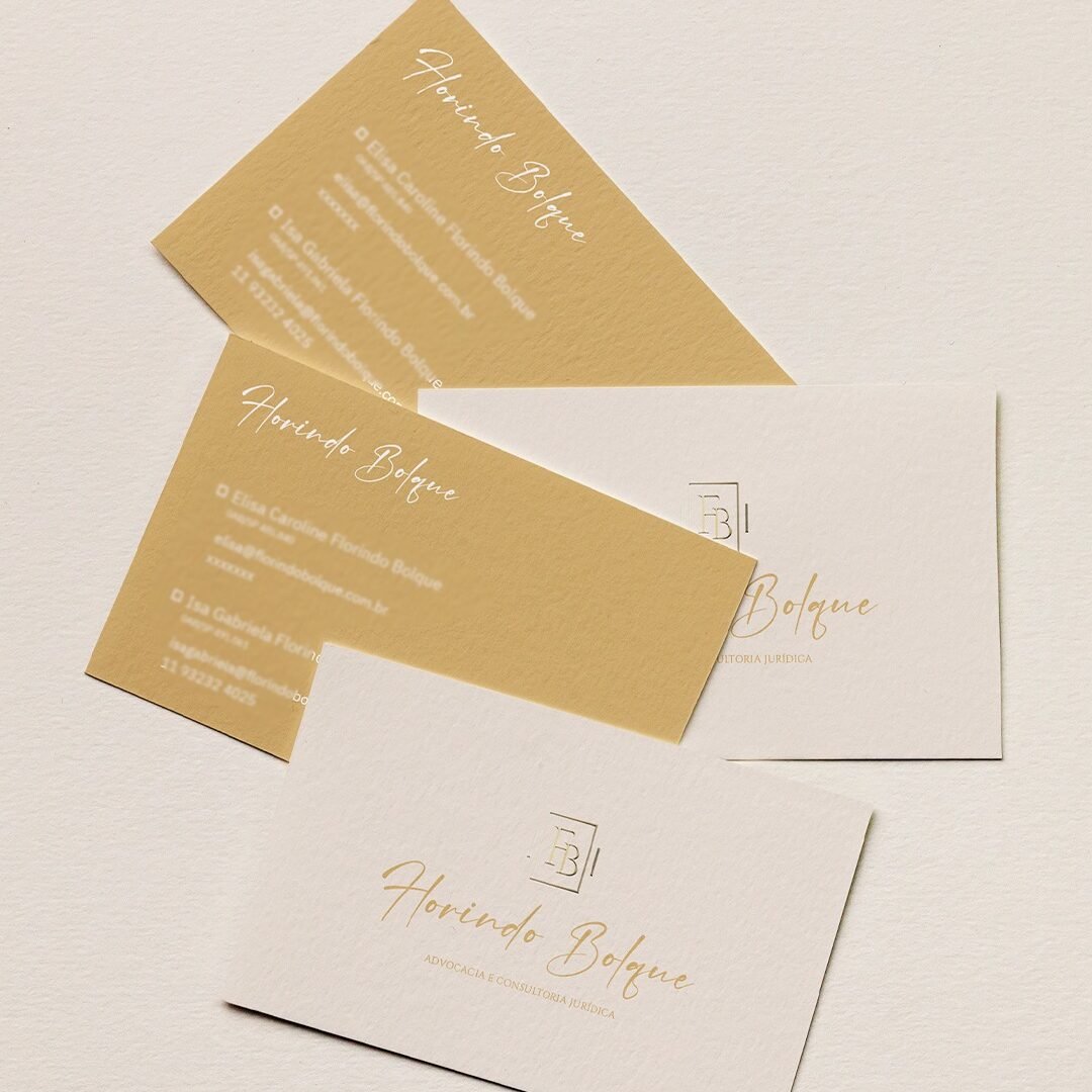 Cartão de visitas para Horindo Bofoque